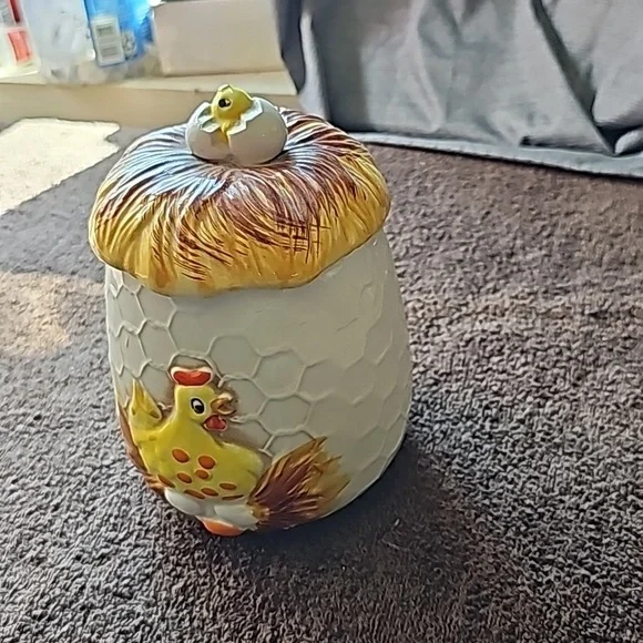 Vintage single chicken decanter